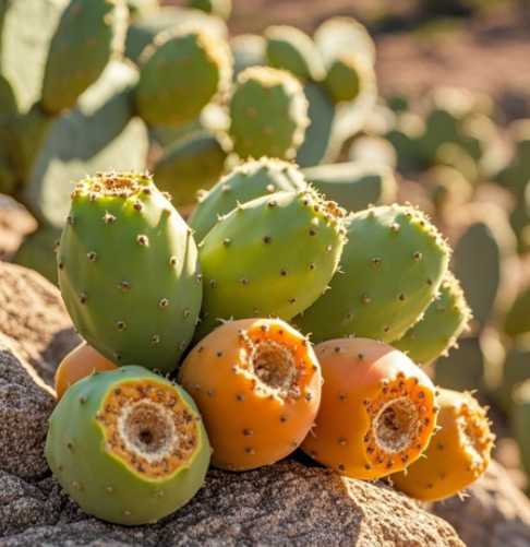 Prickly Pear Cactus Seeds for Planting – Easy to Grow Edible Cactus Fruit, Non-GMO Drought Tolerant Plant for Garden & Pots