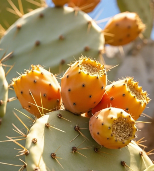 Prickly Pear Cactus Seeds for Planting – Easy to Grow Edible Cactus Fruit, Non-GMO Drought Tolerant Plant for Garden & Pots