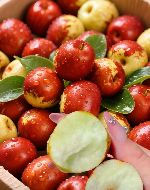 Rock Sugar Jujube | Naturally Sweet · Thin Skin & Thick Flesh · Nutritious Healthy Snack 🍬🍎