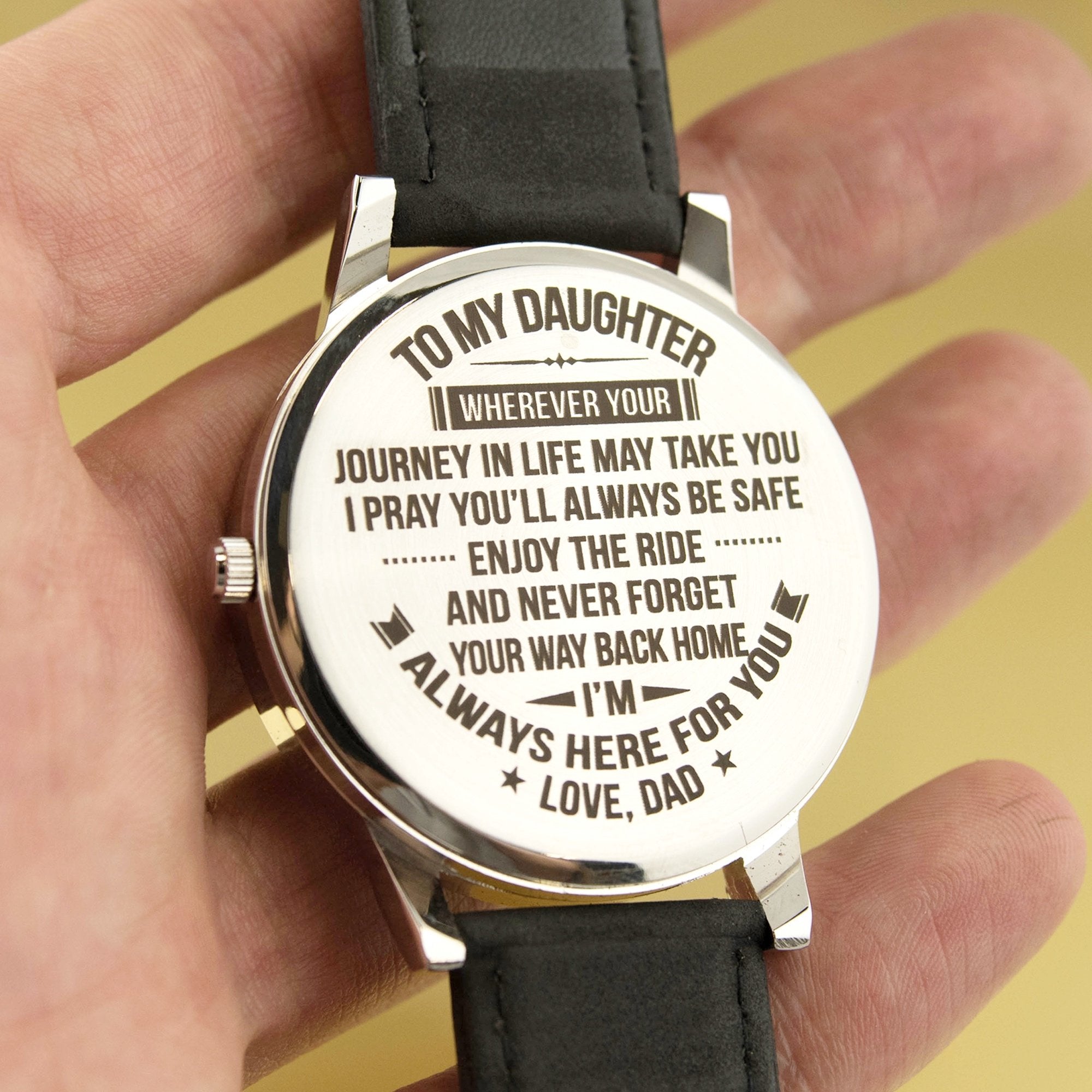 DAUGHTER DAD - ENJOY THE RIDE - BEE WATCH