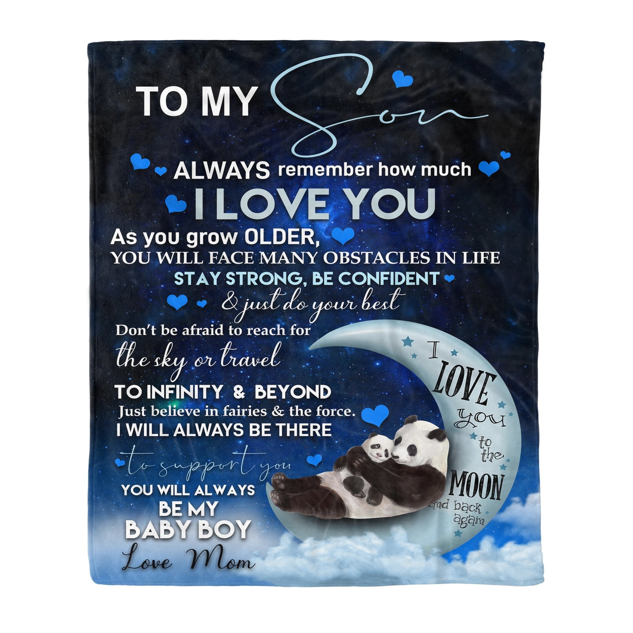 I Love You To My Son From Mom Blanket Gift For Son-A Loves Gift