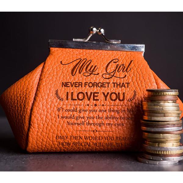 MY GIRL - NEVER FORGET - CLUTCH-A Loves Gift
