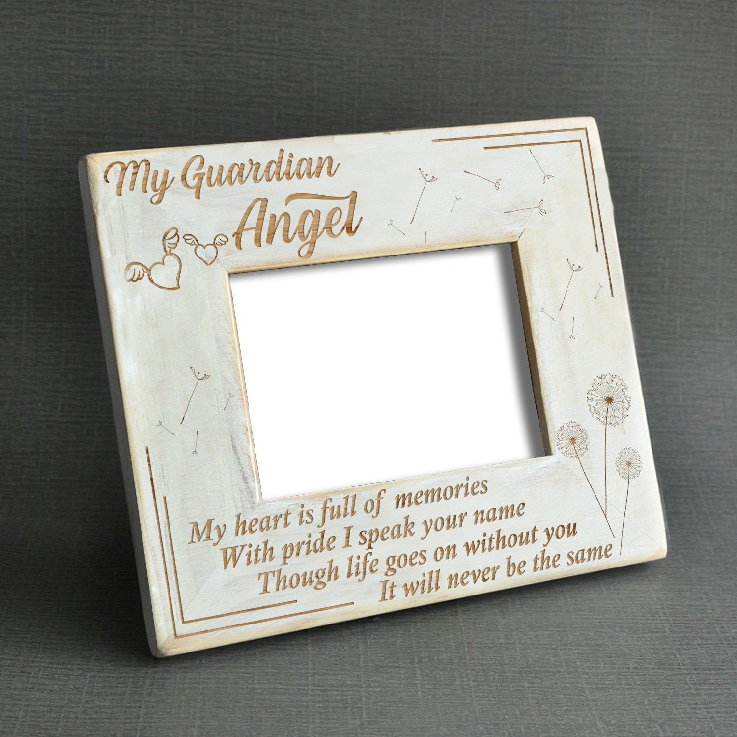 MY GUARDIAN ANGEL - WOOD FRAME 