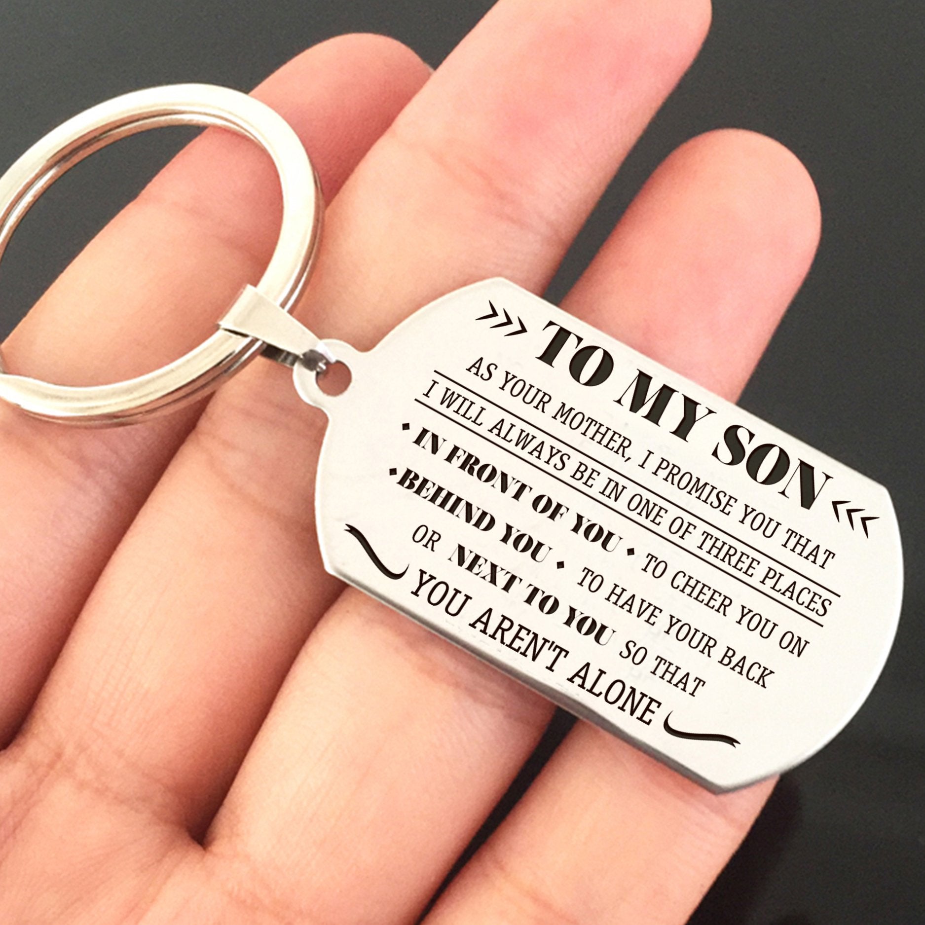 SON MOTHER - THREE PLACES - KEY CHAIN 1 
