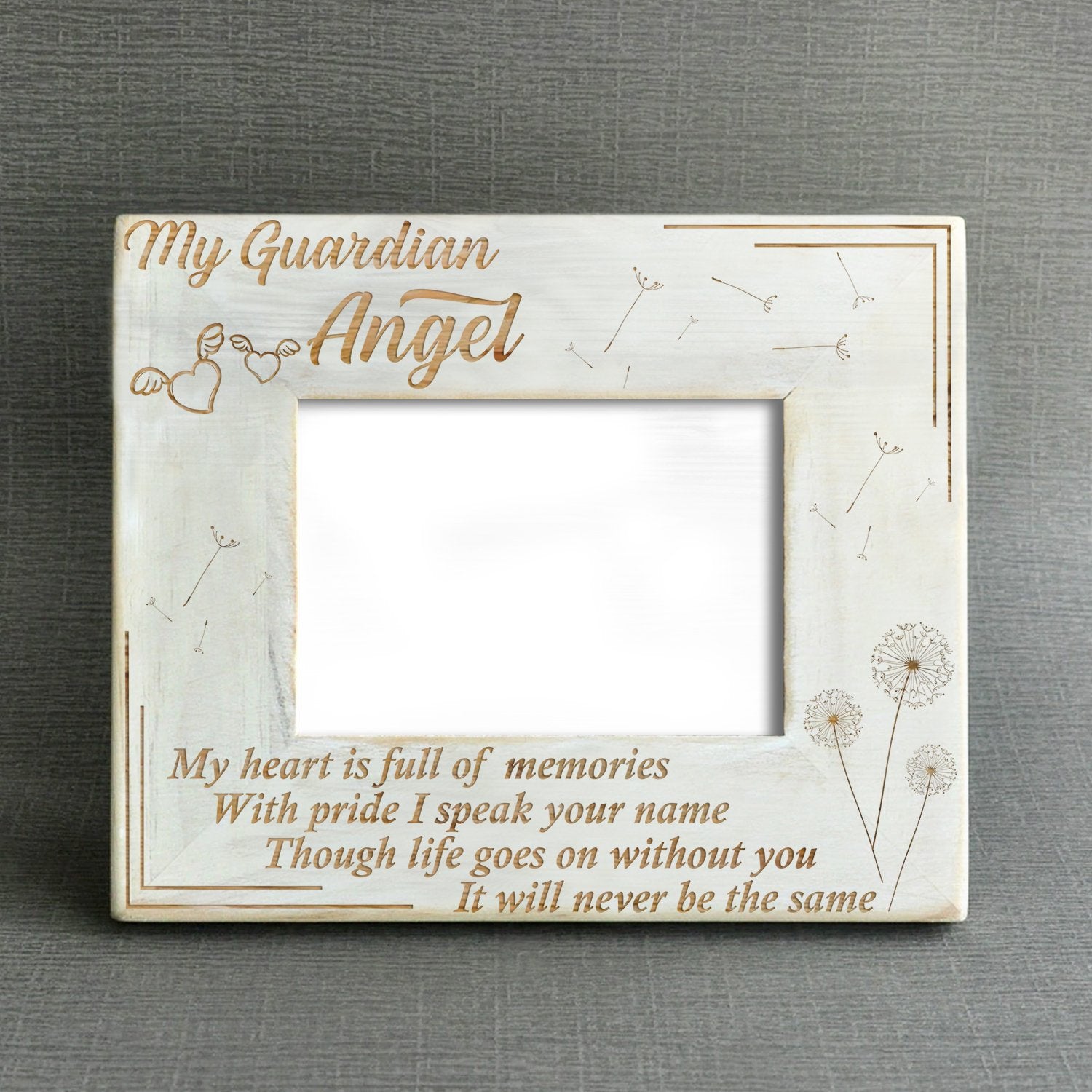 MY GUARDIAN ANGEL - WOOD FRAME