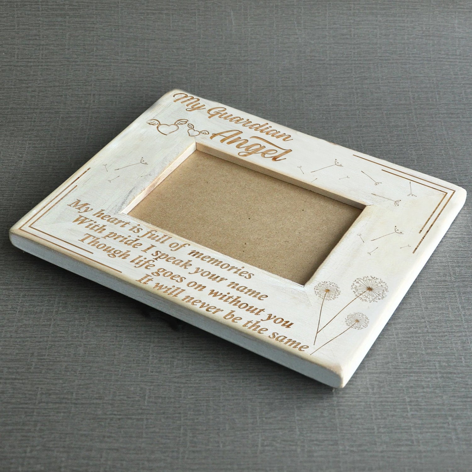 MY GUARDIAN ANGEL - WOOD FRAME