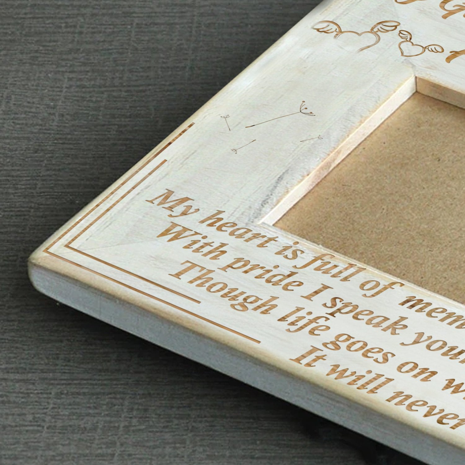 MY GUARDIAN ANGEL - WOOD FRAME