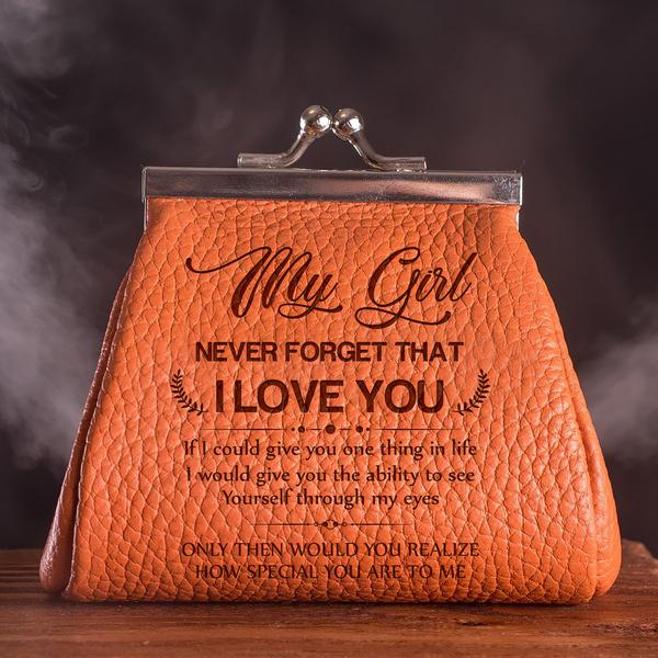 MY GIRL - NEVER FORGET - CLUTCH-A Loves Gift