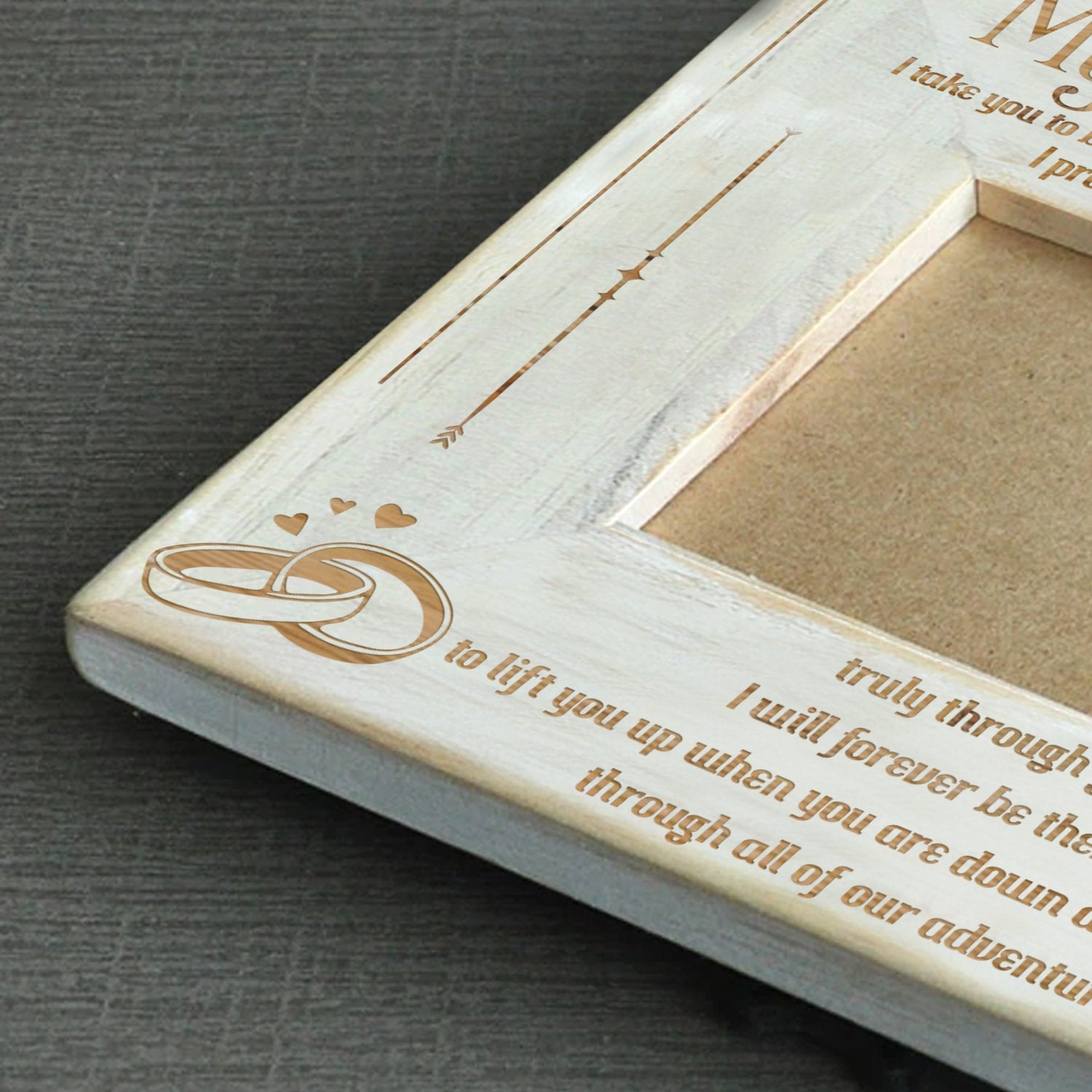 MY FUTURE HUSBAND - I TAKE YOU TO BE MY BEST FRIEND - WOOD FRAME