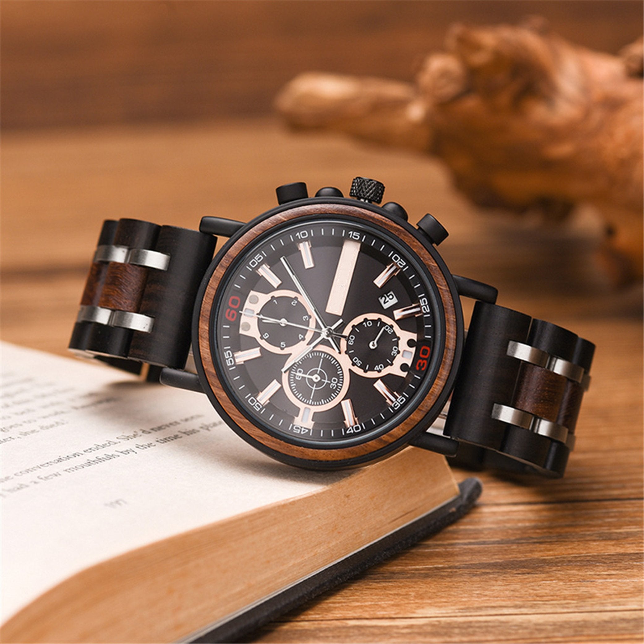 Engraved Wooden Watch - Great Gifts For Dad-A Loves Gift