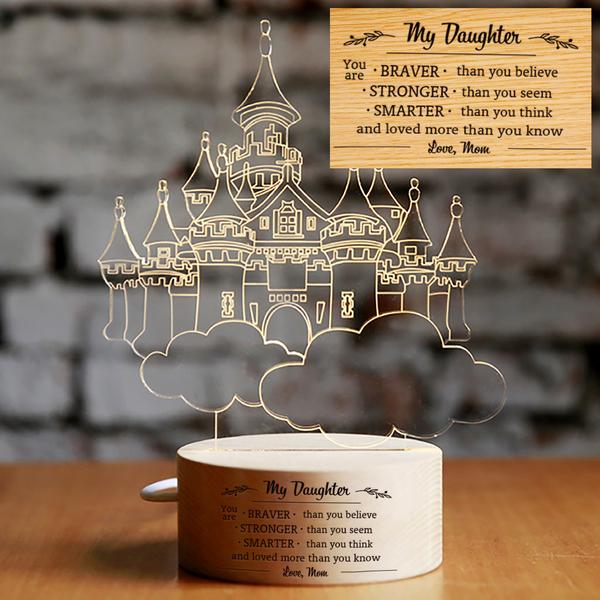 DAUGHTER MOM - BRAVER - LAMP Default Title