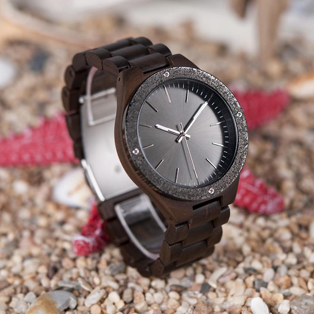 Wooden Wristwatches For Men - Personalize Wooden Watch-A Loves Gift
