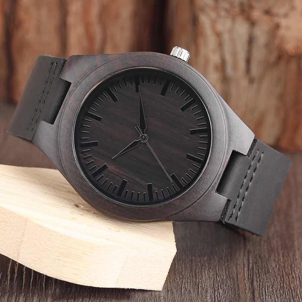 Engraved Wooden Watch - Great Gift For Your Husband-A Loves Gift