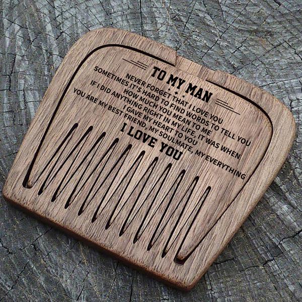 MY MAN - FORGET - BEARD COMB Default Title