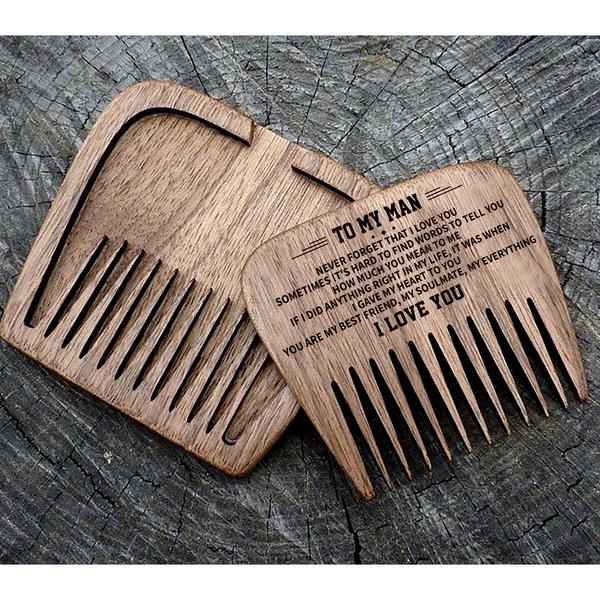 MY MAN - FORGET - BEARD COMB