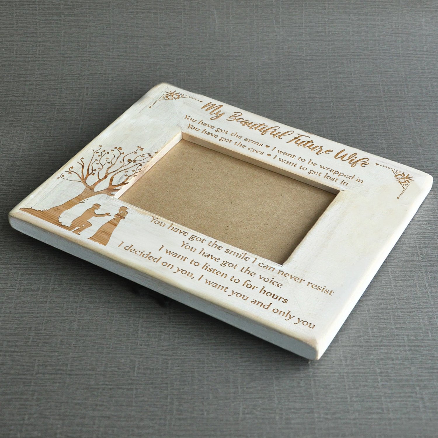 MY BEAUTIFUL FUTURE WIFE - WOOD FRAME