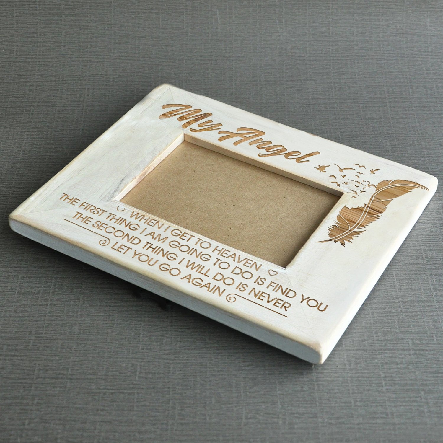 MY ANGEL - FIND YOU - WOOD FRAME-A Loves Gift