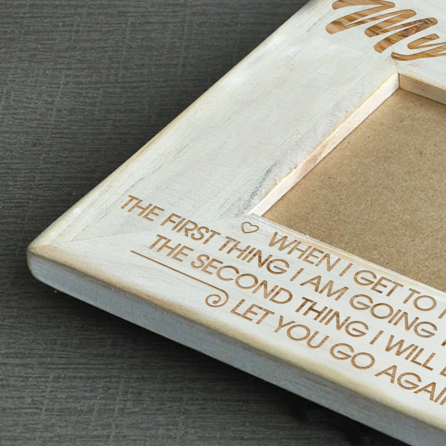 MY ANGEL - FIND YOU - WOOD FRAME-A Loves Gift