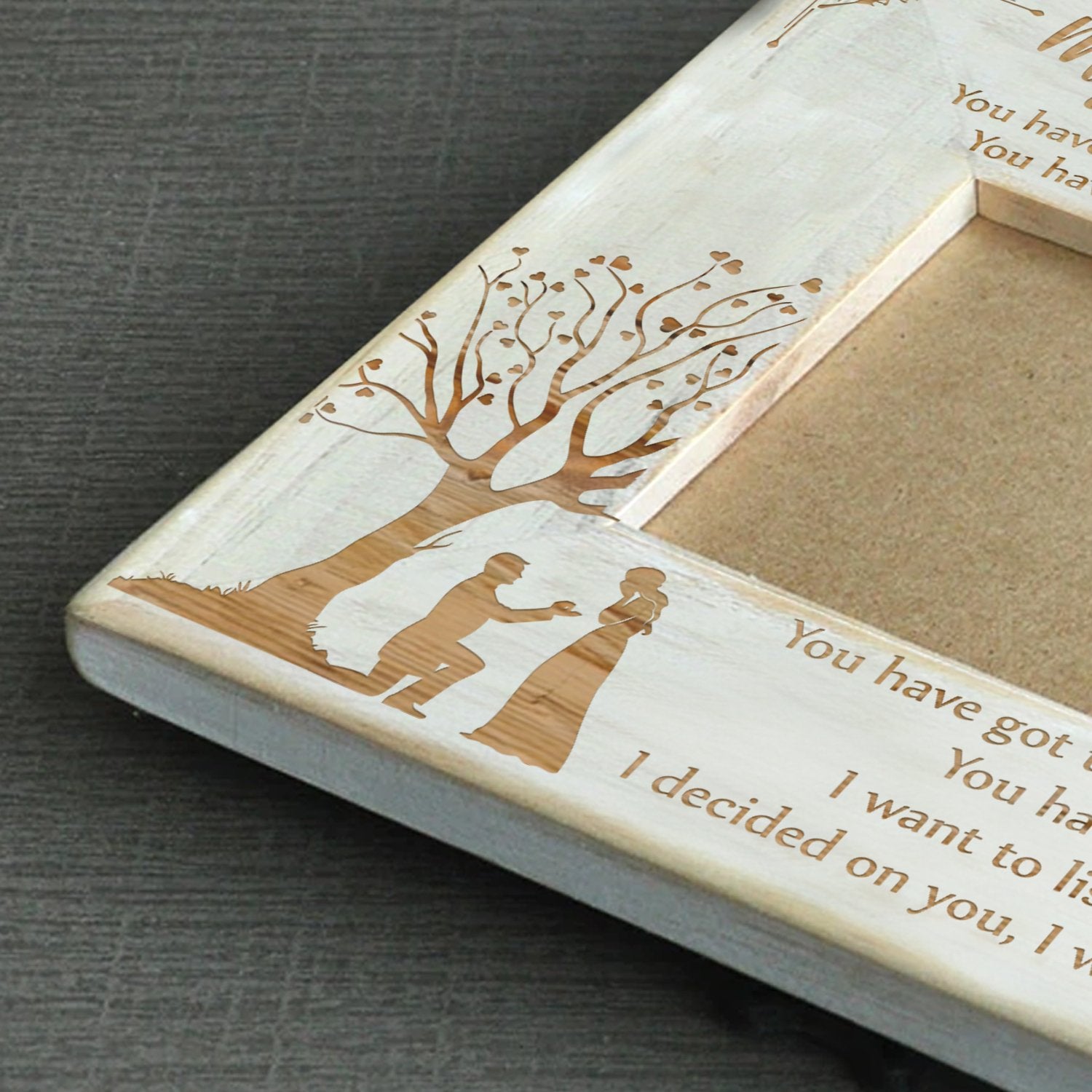 MY BEAUTIFUL FUTURE WIFE - WOOD FRAME