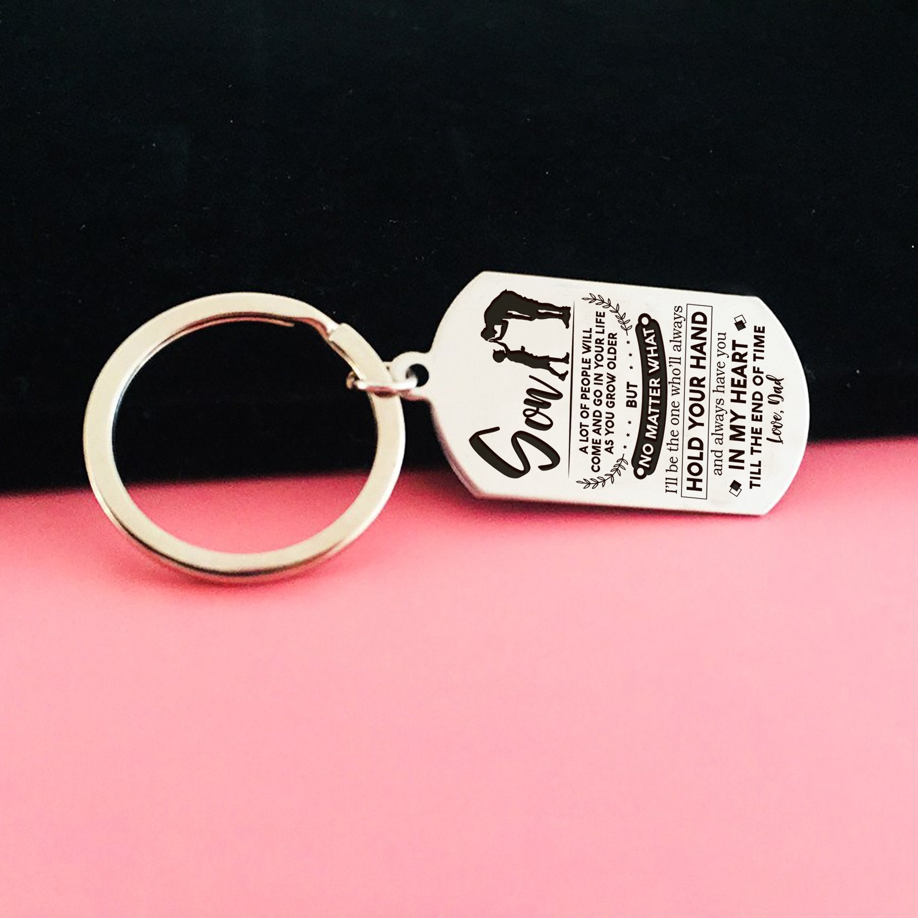 SON DAD - IN YOUR HEART - KEY CHAIN 1