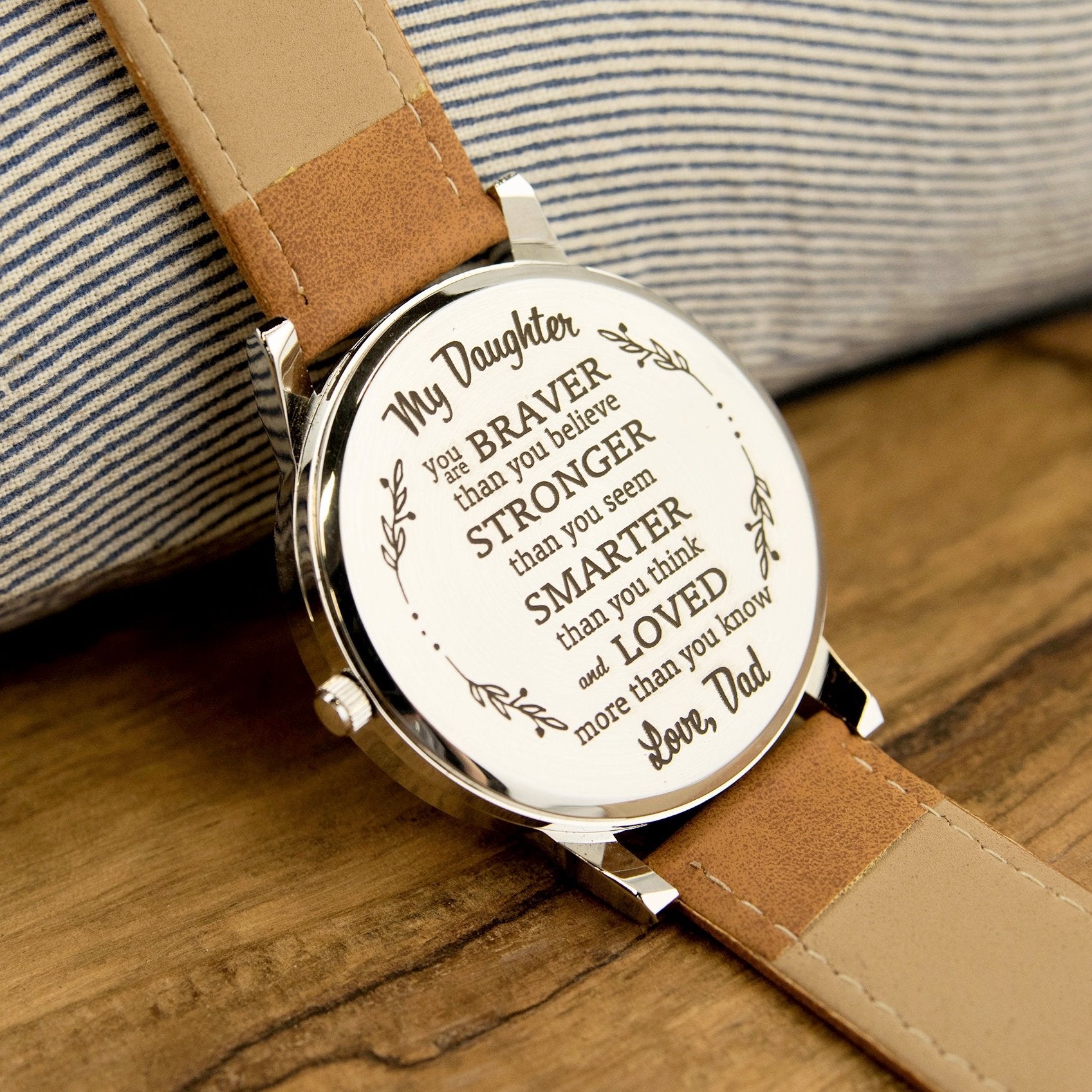 DAUGHTER DAD - BRAVER - BEE WATCH