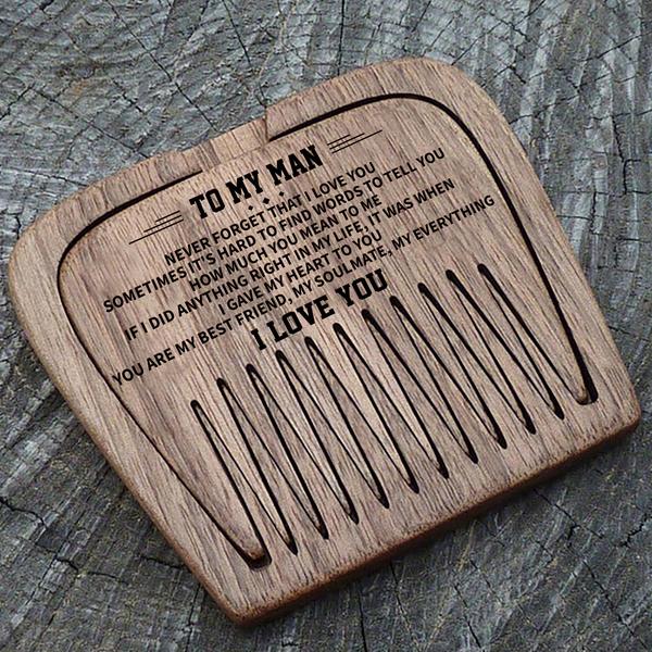 MY MAN - FORGET - BEARD COMB