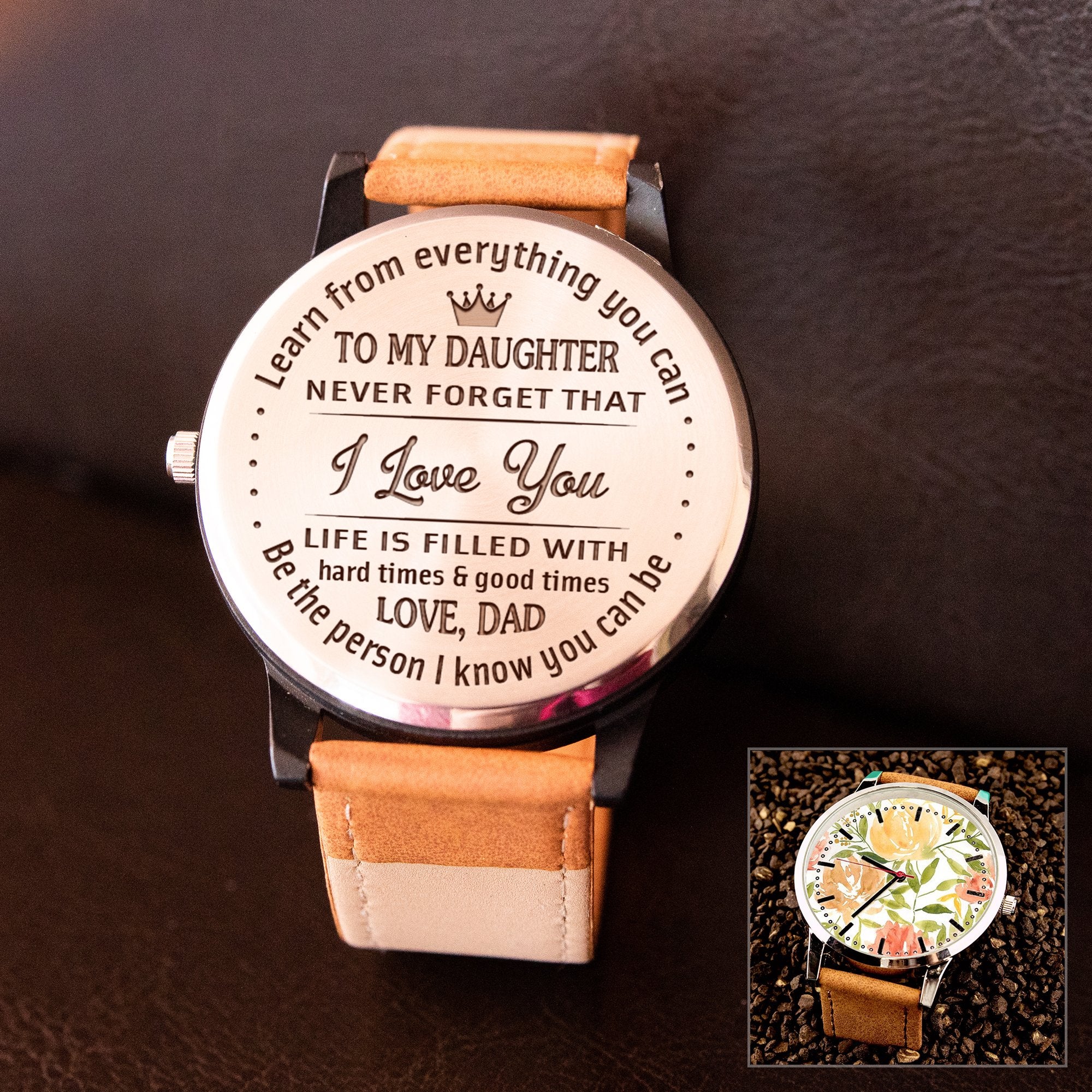 DAUGHTER DAD - BE THE PERSON - BEE WATCH 