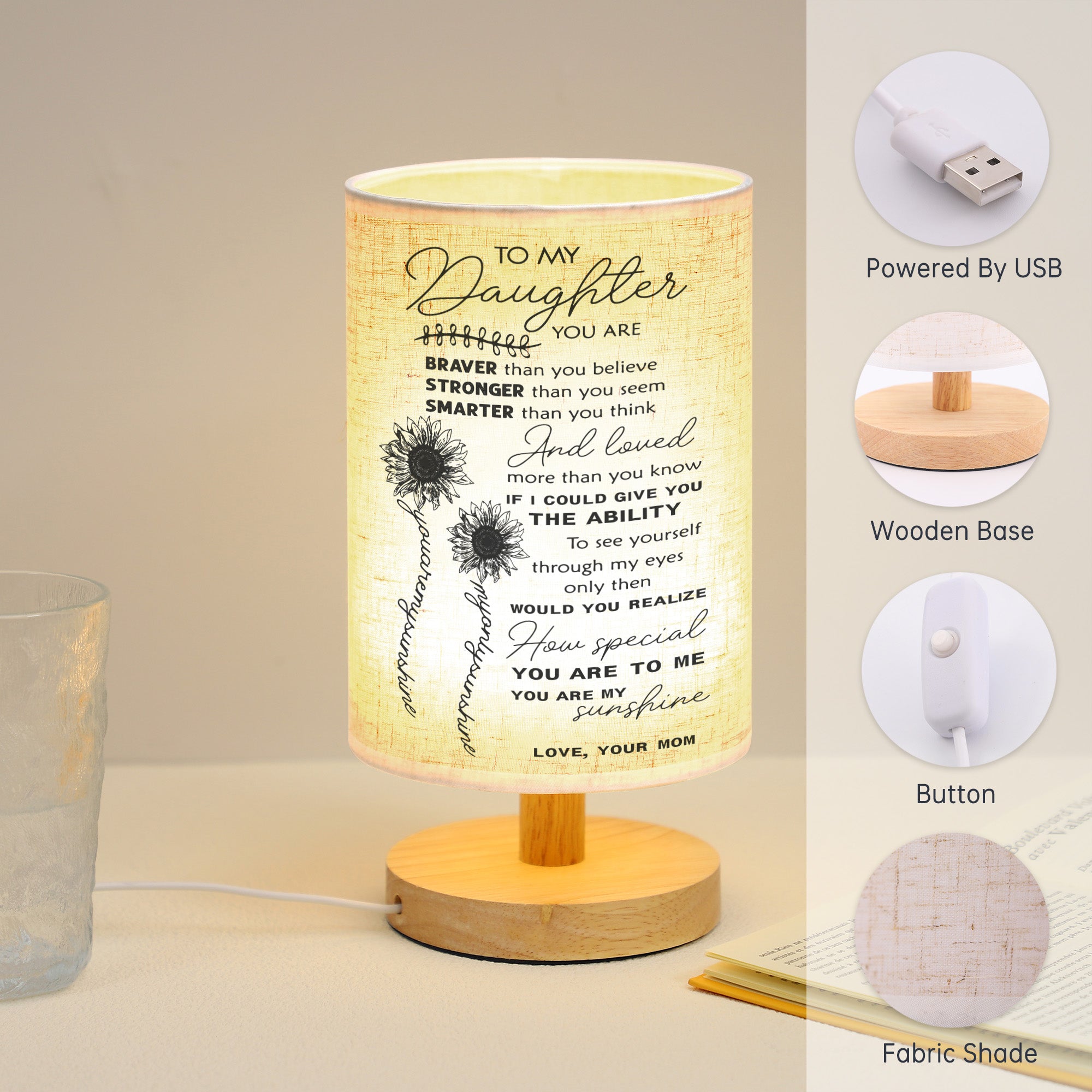 Daughter Gift from Mom-Mother Daughter Gift-A Loves Gift