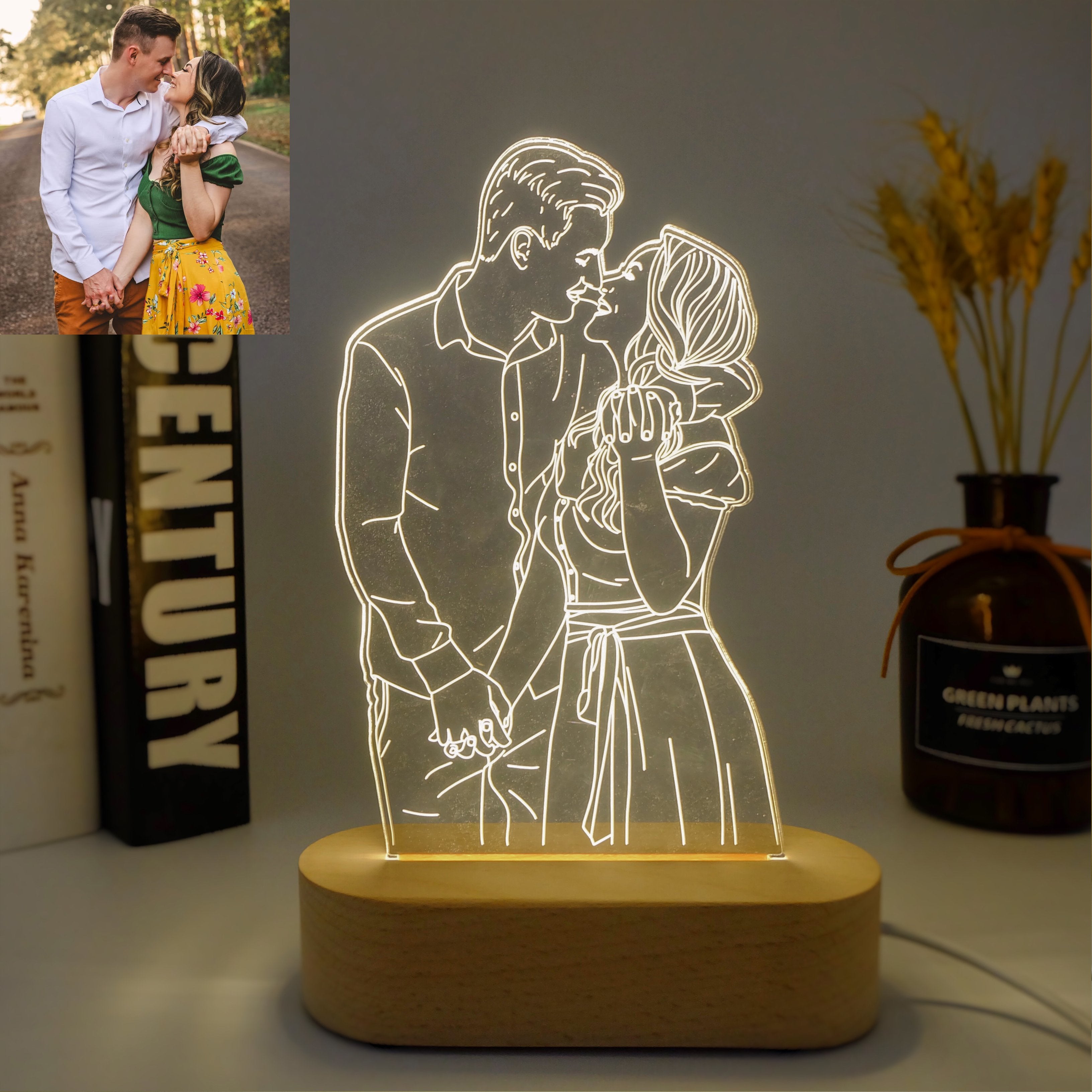 Customized Photo 3D Lamp-A Loves Gift