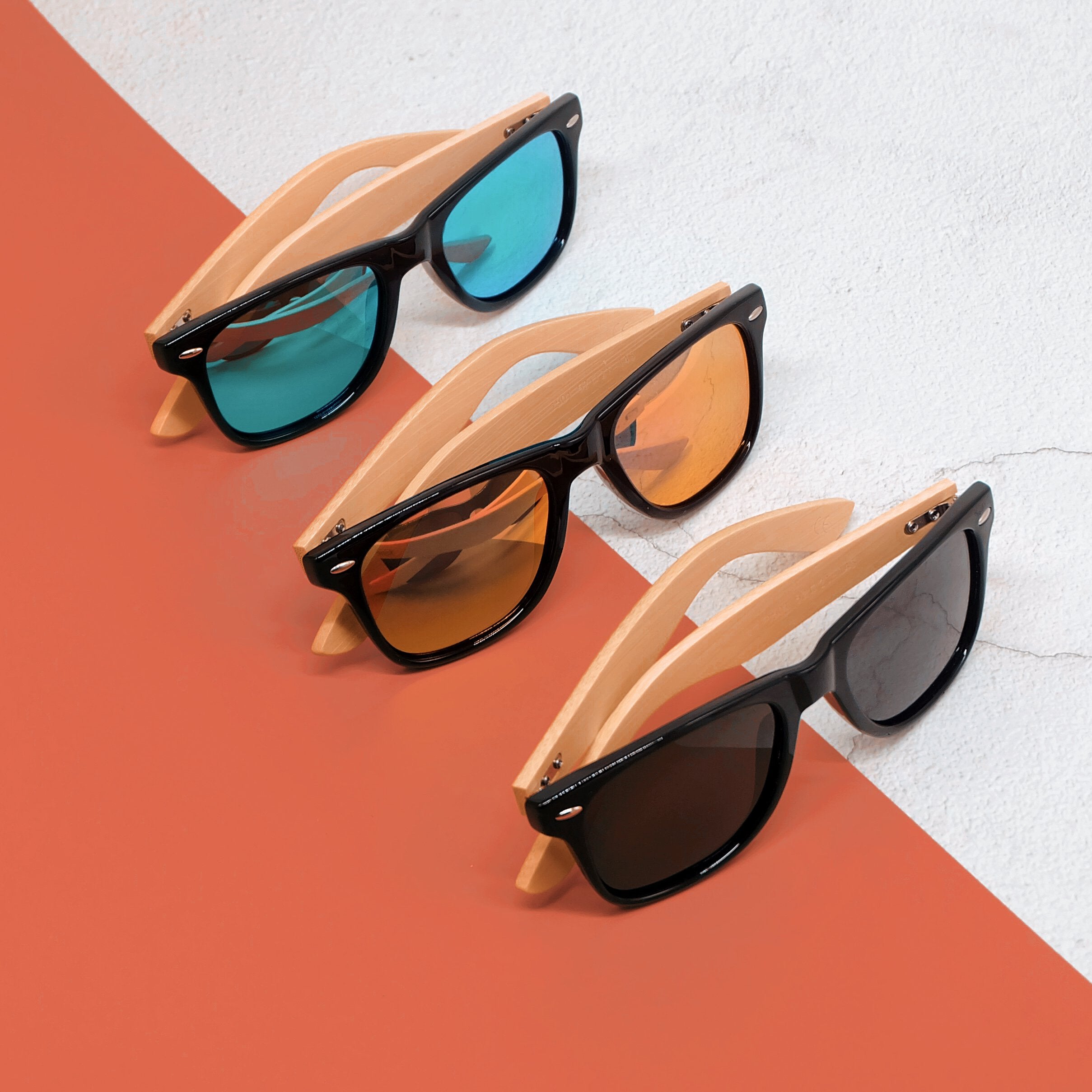 Customized Wooden Engraved Sunglasses-A Loves Gift