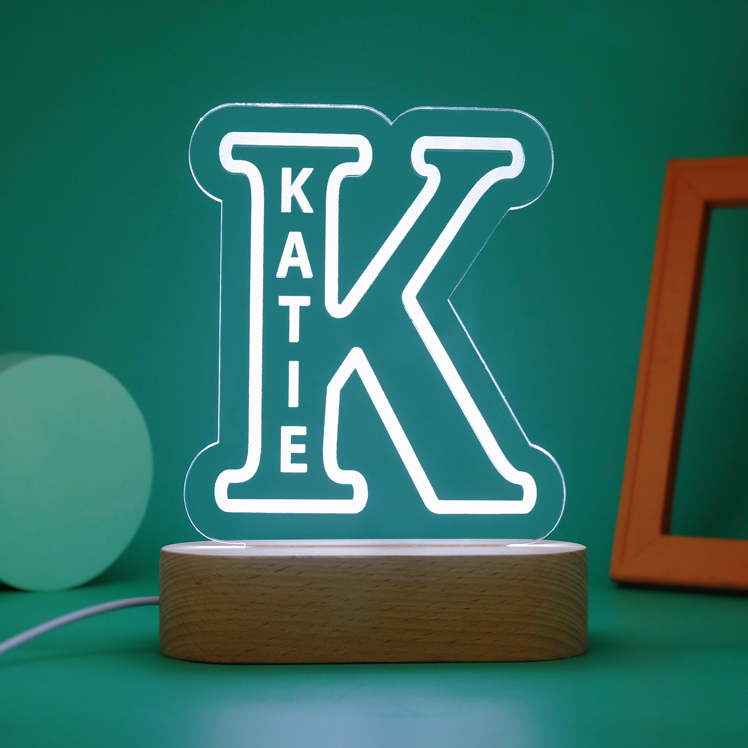 Custom Alphabet Night Lights-A Loves Gift