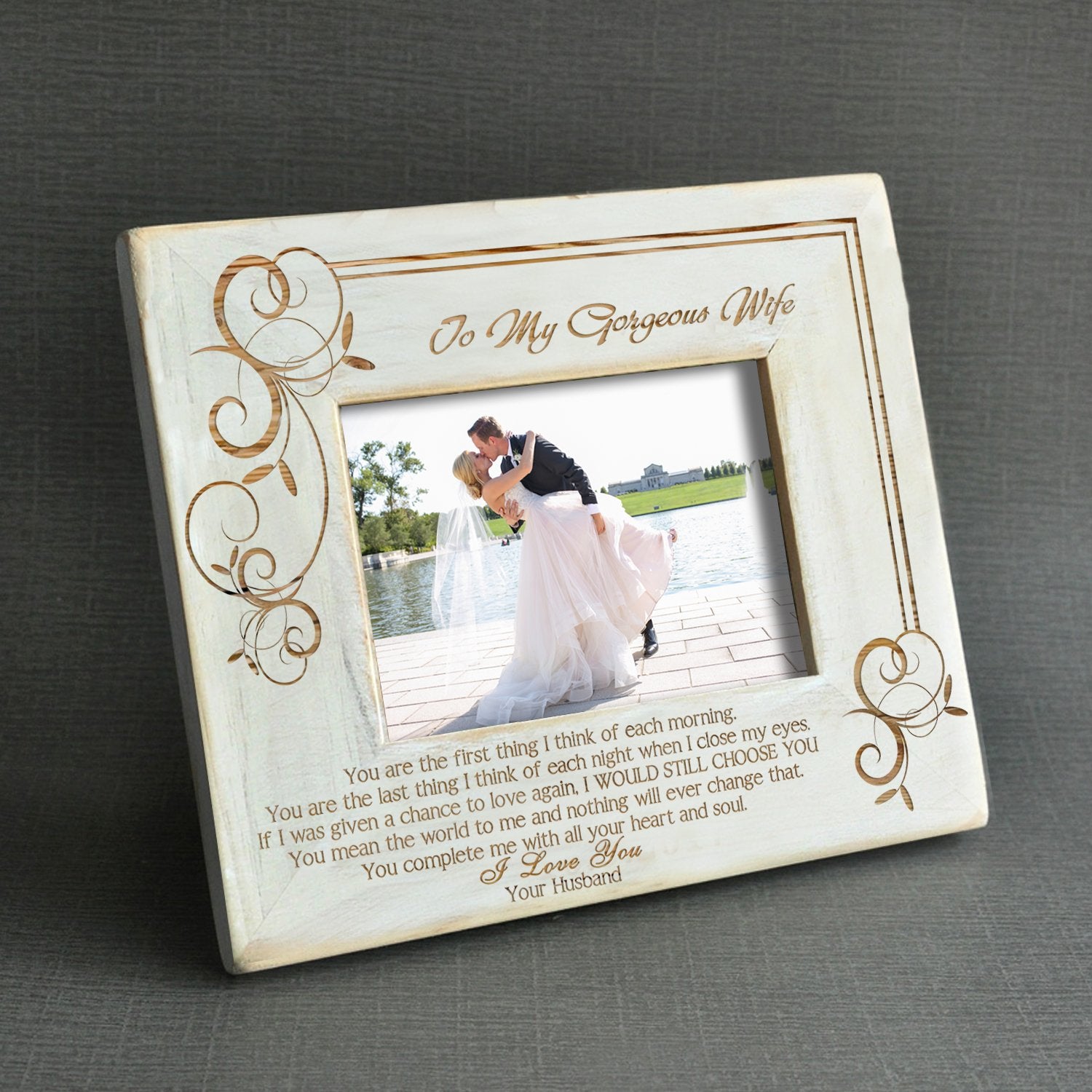 WIFE HUSBAND - I WOULD STILL CHOOSE YOU - WOOD FRAME 