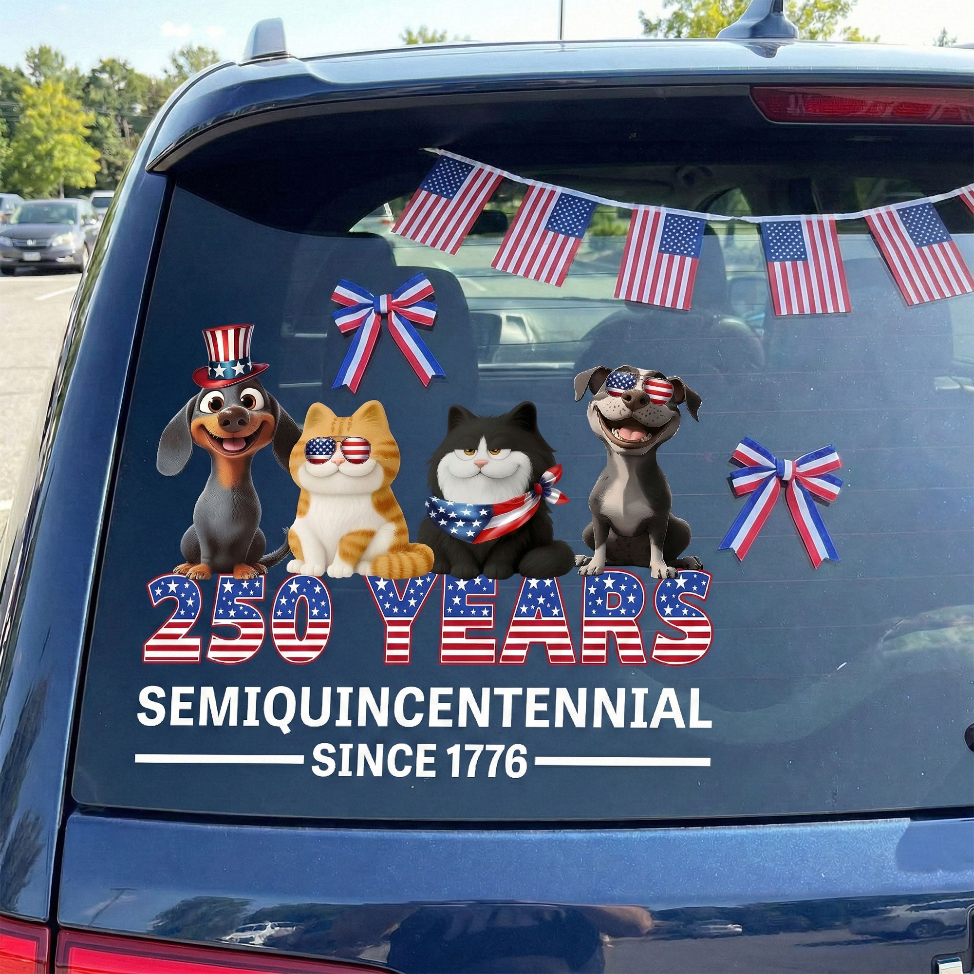 250 Years Semiquincentennial - Personalized Decal