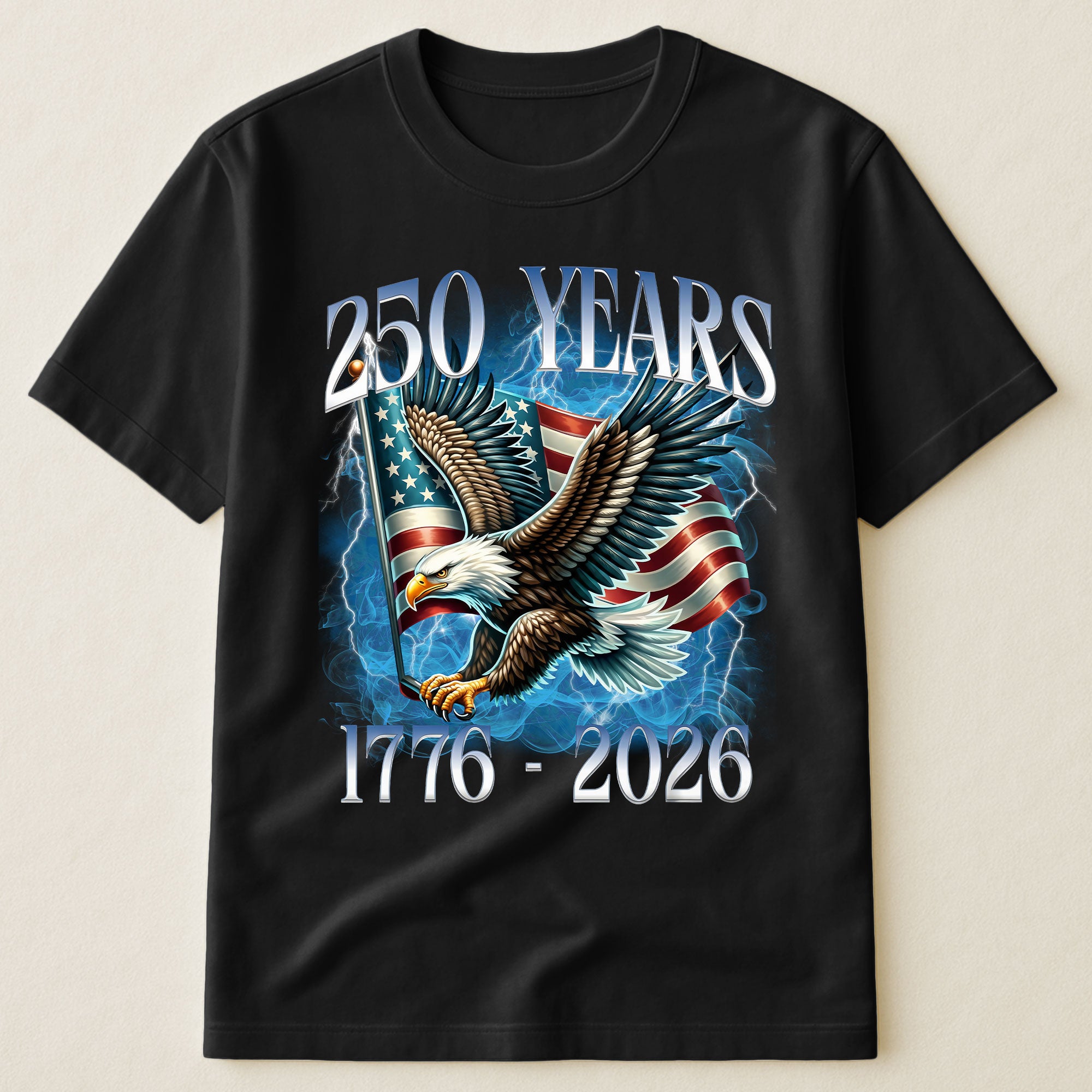 250 Years Eagle & Lightning - Shirt