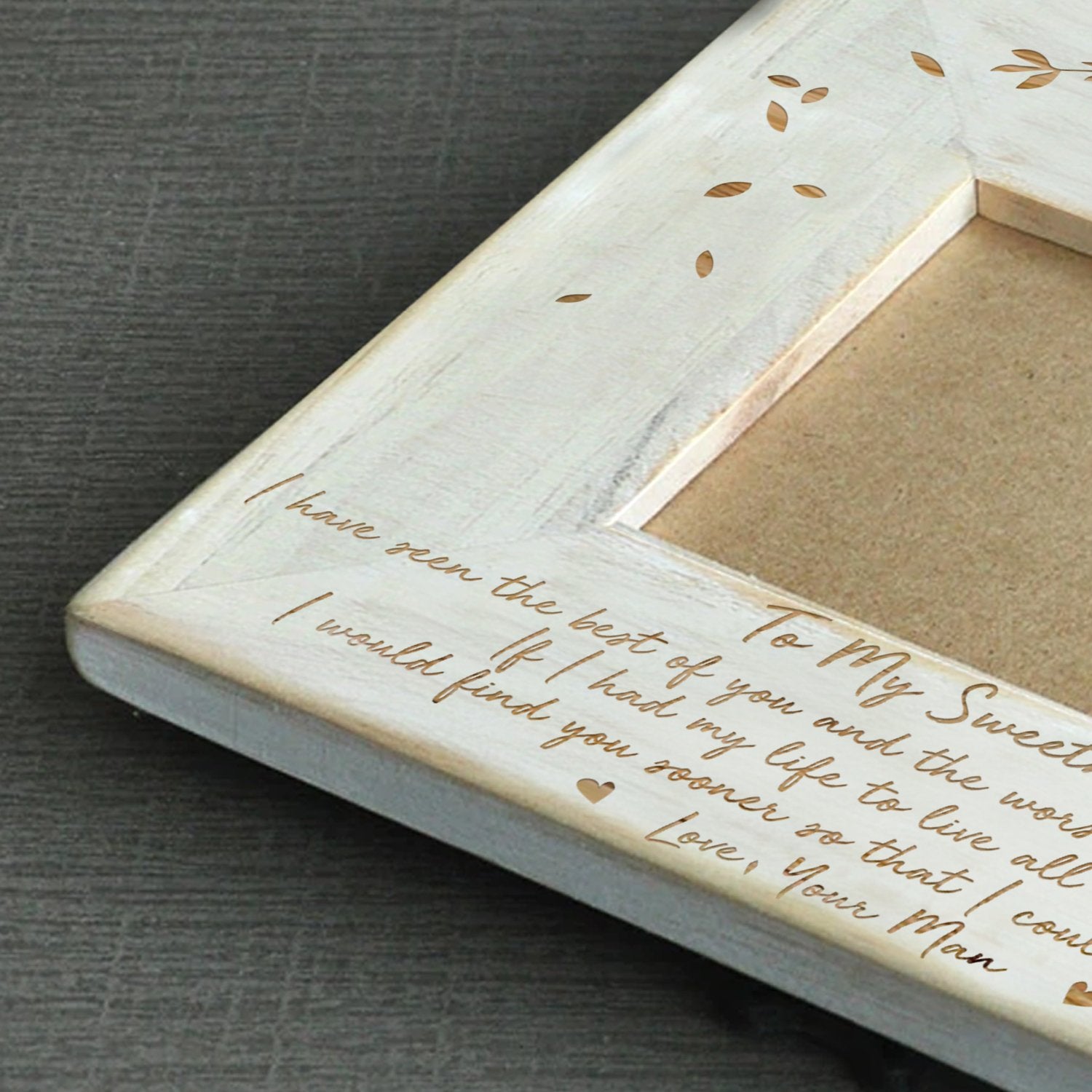 SWEETHEART - CHOOSE BOTH - WOOD FRAME