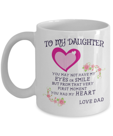 Great Gifts Coffee Mugs Funny For Daughter-A Loves Gift