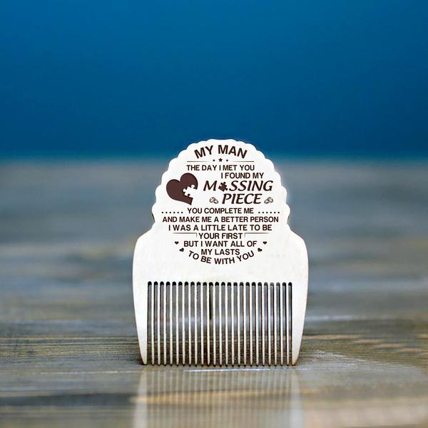 MY MAN - MISSING PIECE - BEARD COMB Default Title
