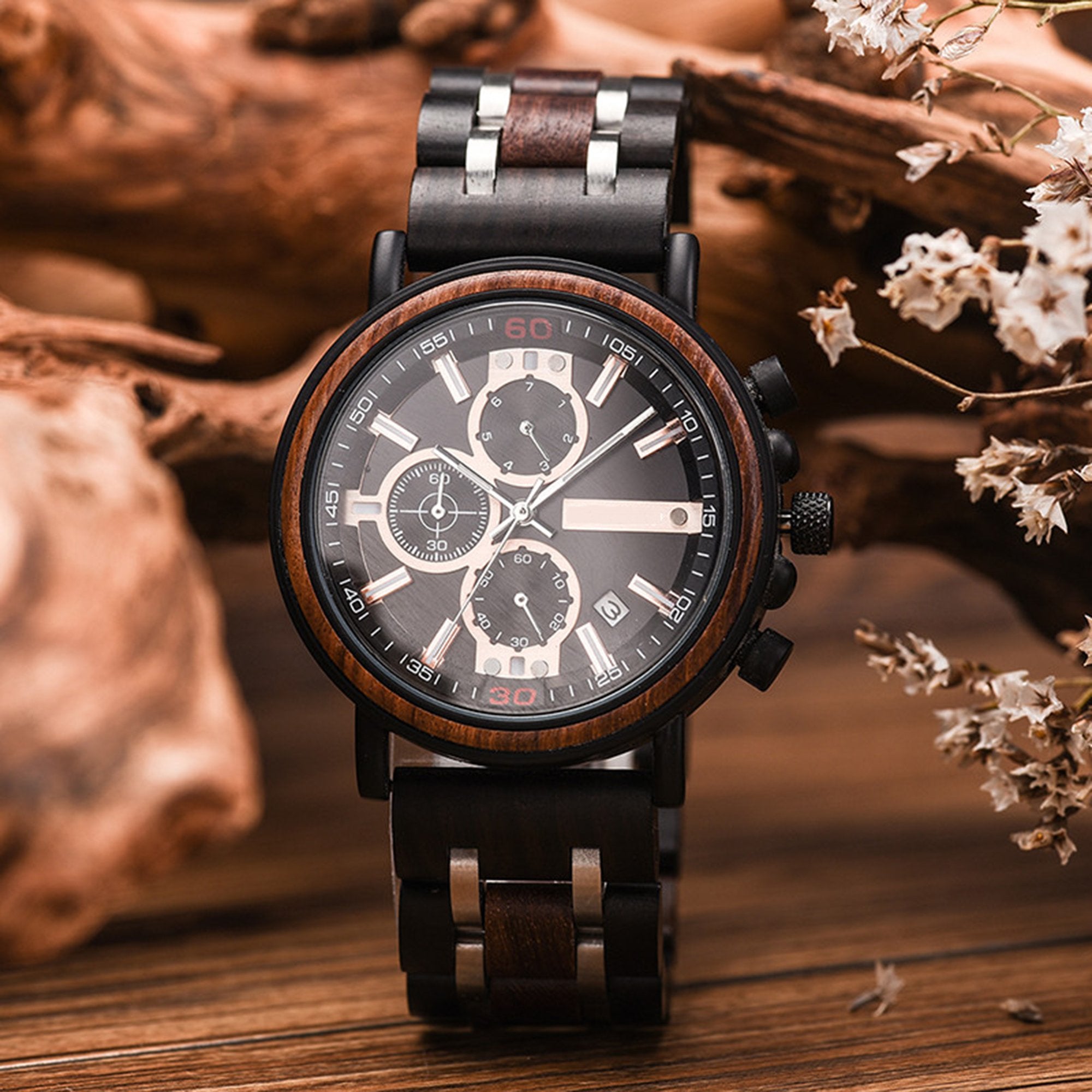 Engraved Wooden Watch - Great Gifts For Dad-A Loves Gift