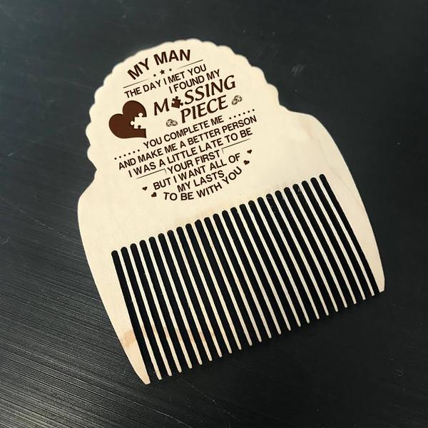 MY MAN - MISSING PIECE - BEARD COMB