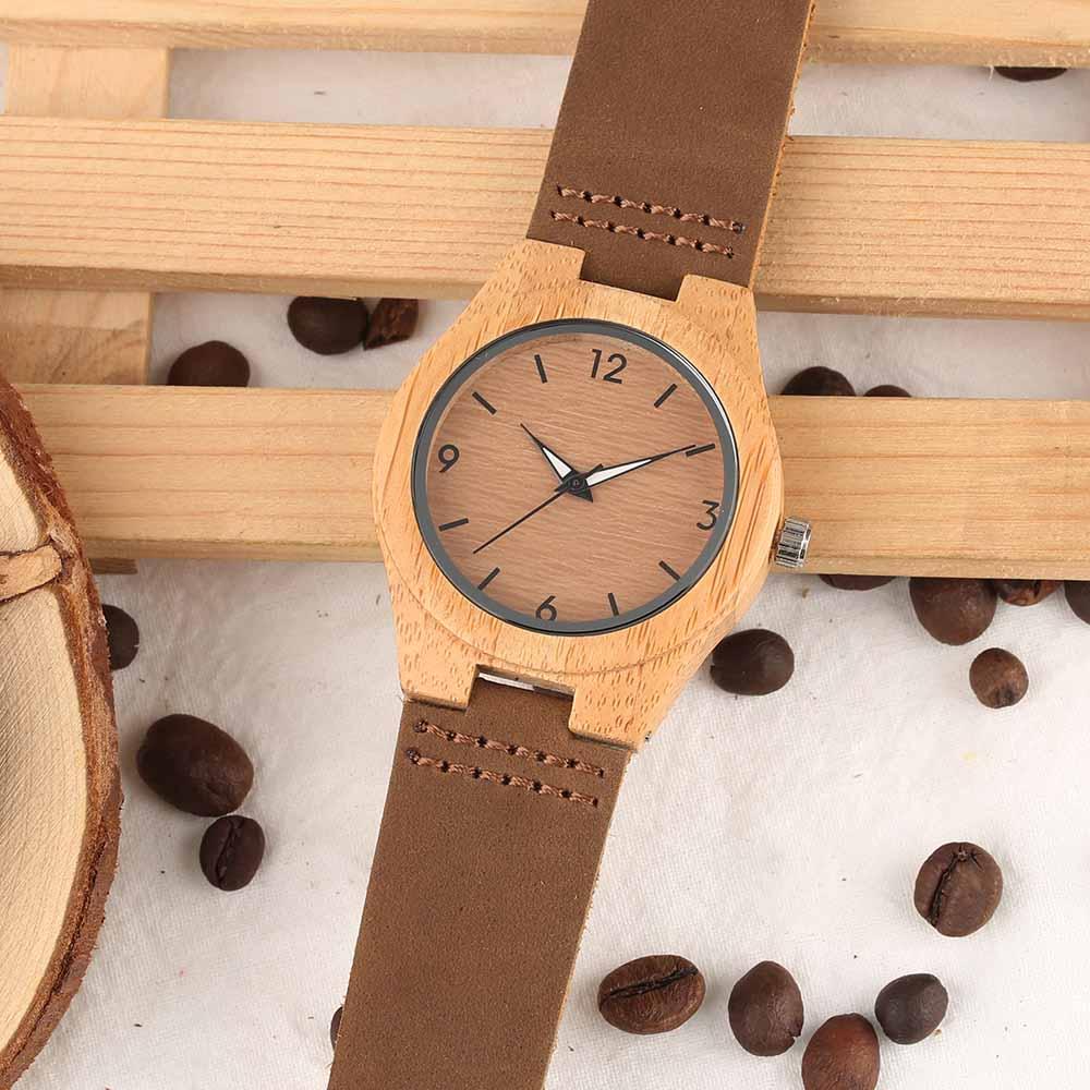 Engraved Wooden Watch - Great Gifts For Your Wife-A Loves Gift