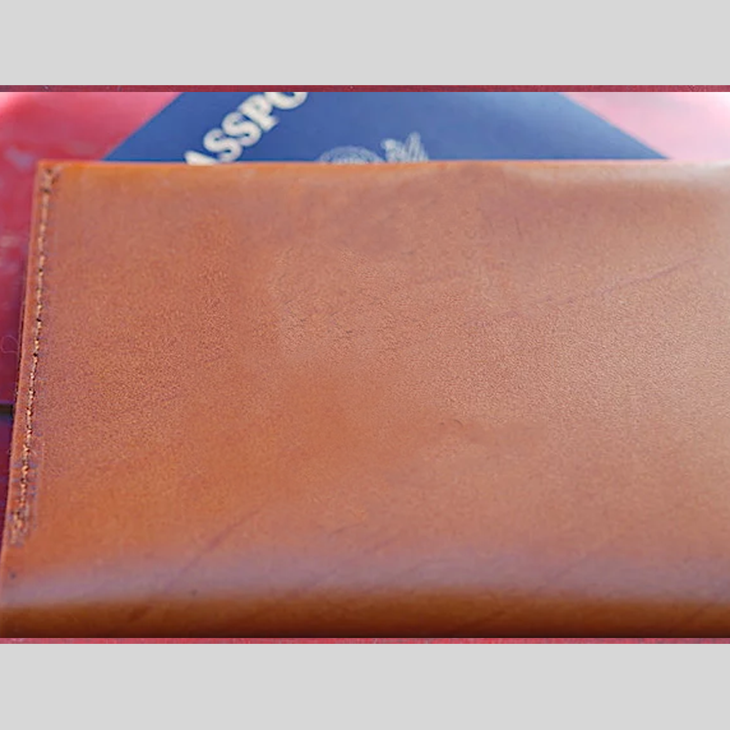 DAUGHTER DAD - I WISH YOU - LEATHER PASSPORT CASE