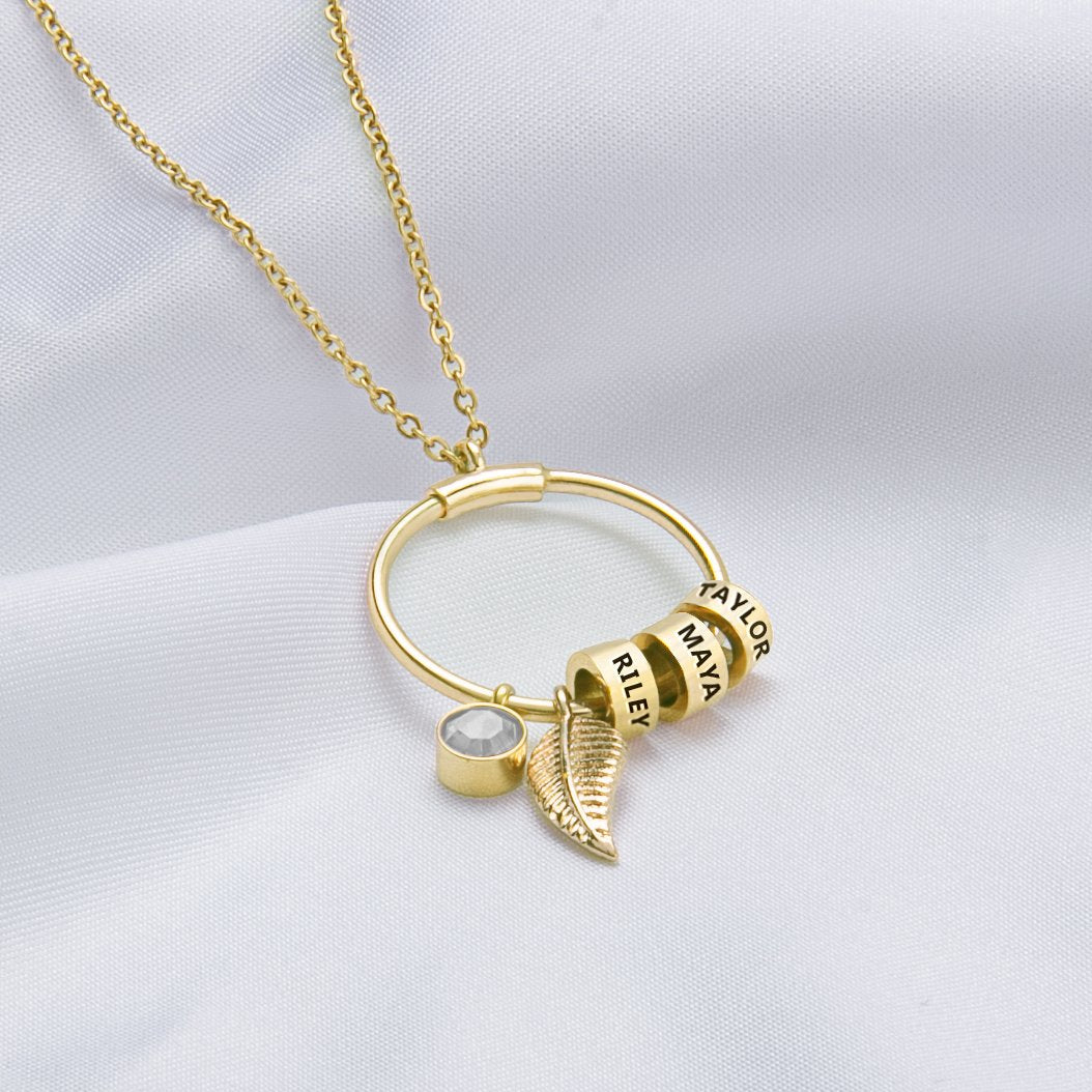 Linda Circle Pendant Necklace-A Loves Gift
