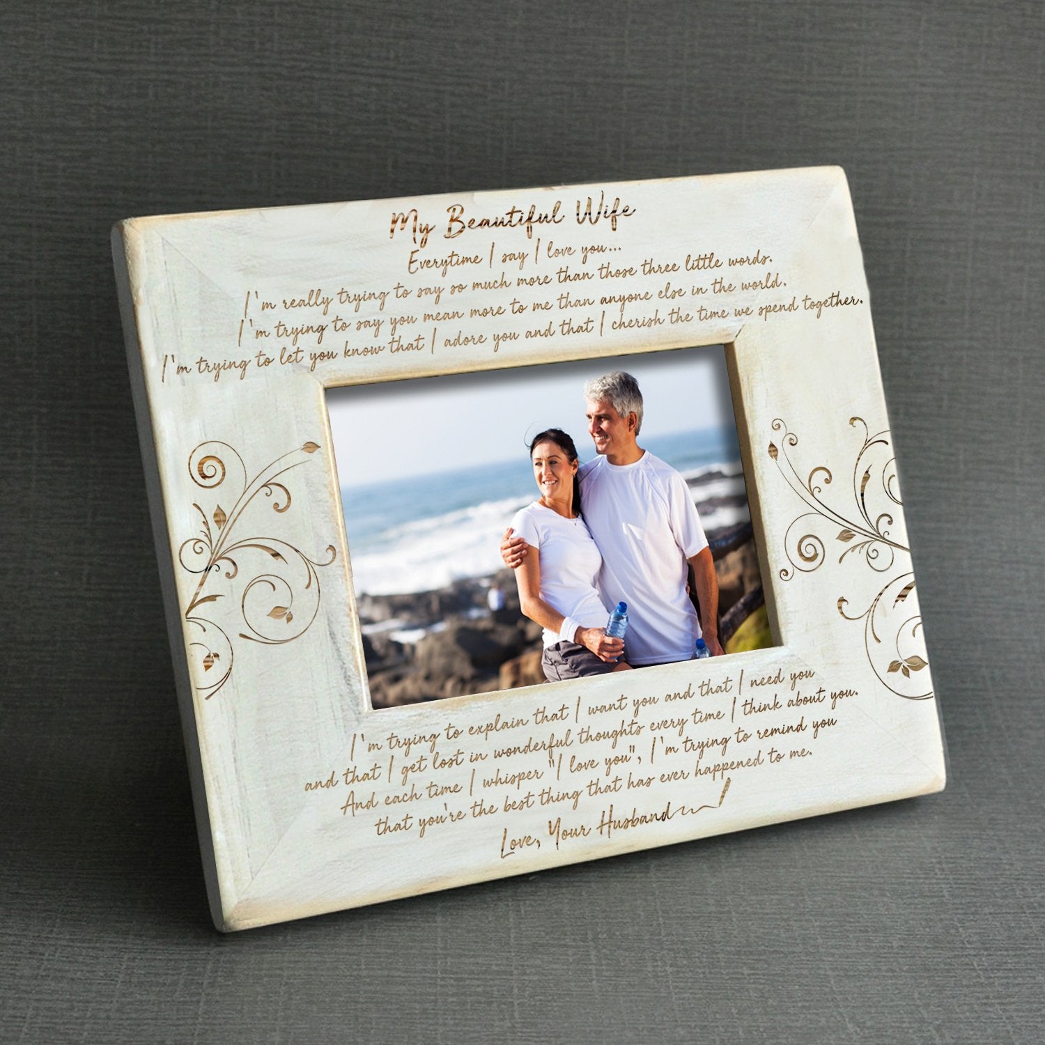 MY BEAUTIFUL WIFE - WOOD FRAME 