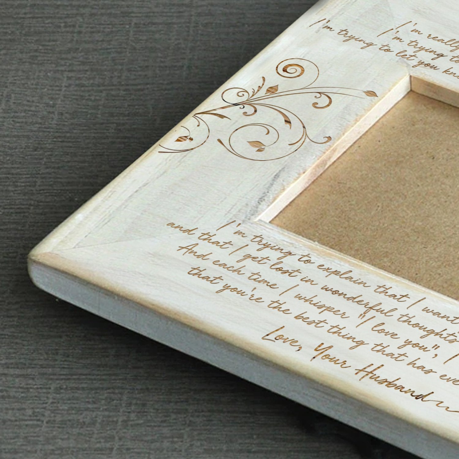 MY BEAUTIFUL WIFE - WOOD FRAME