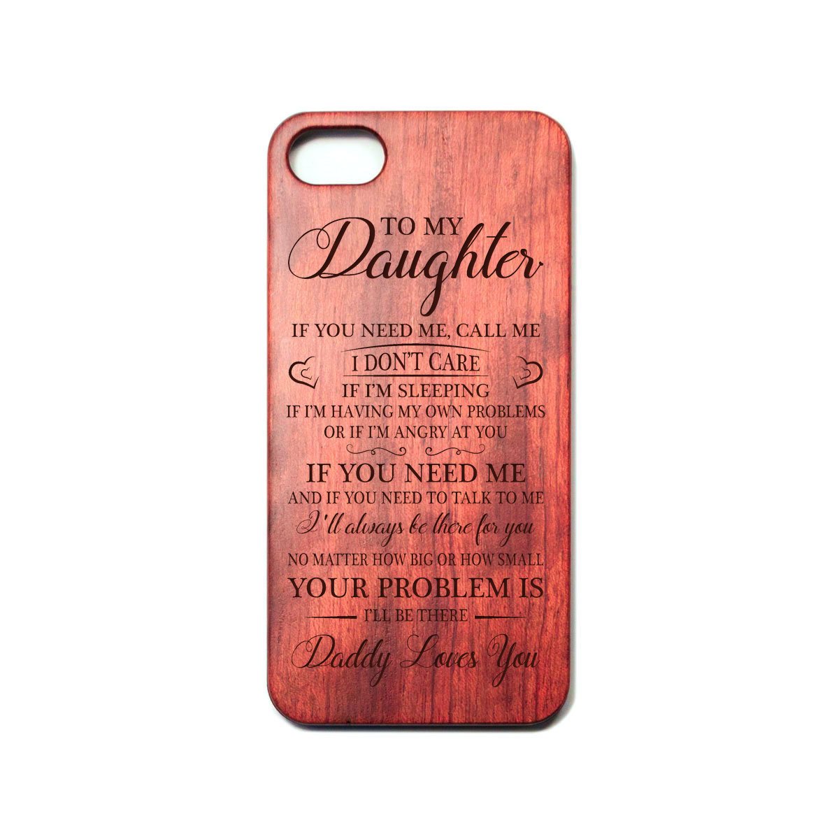 DAUGHTER DAD - I'LL BE THERE - PHONE CASE iPhone 7plus