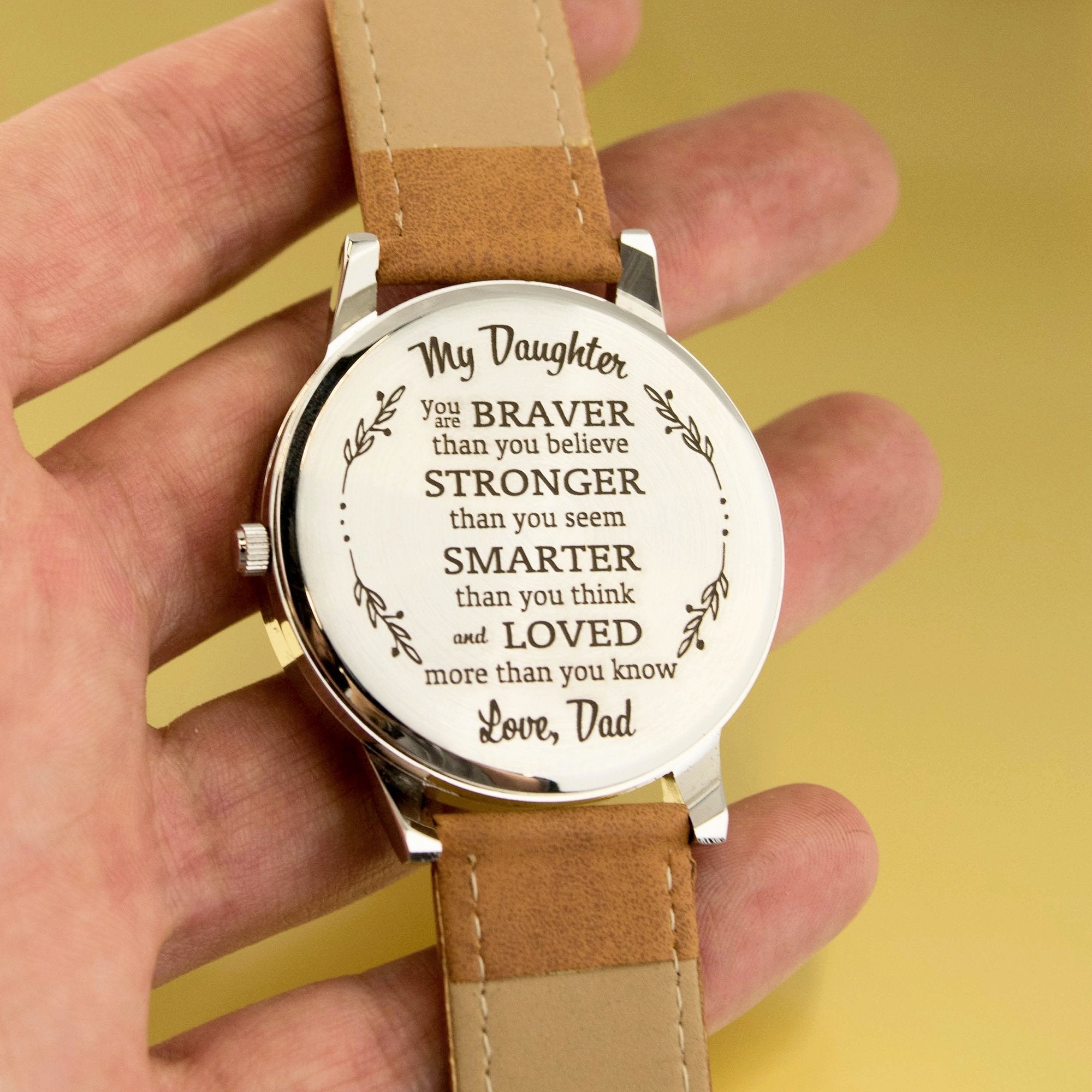 DAUGHTER DAD - BRAVER - BEE WATCH