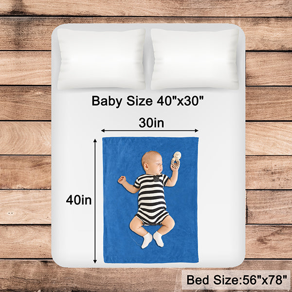 Personalized Custom Blanket with Photo-A Loves Gift