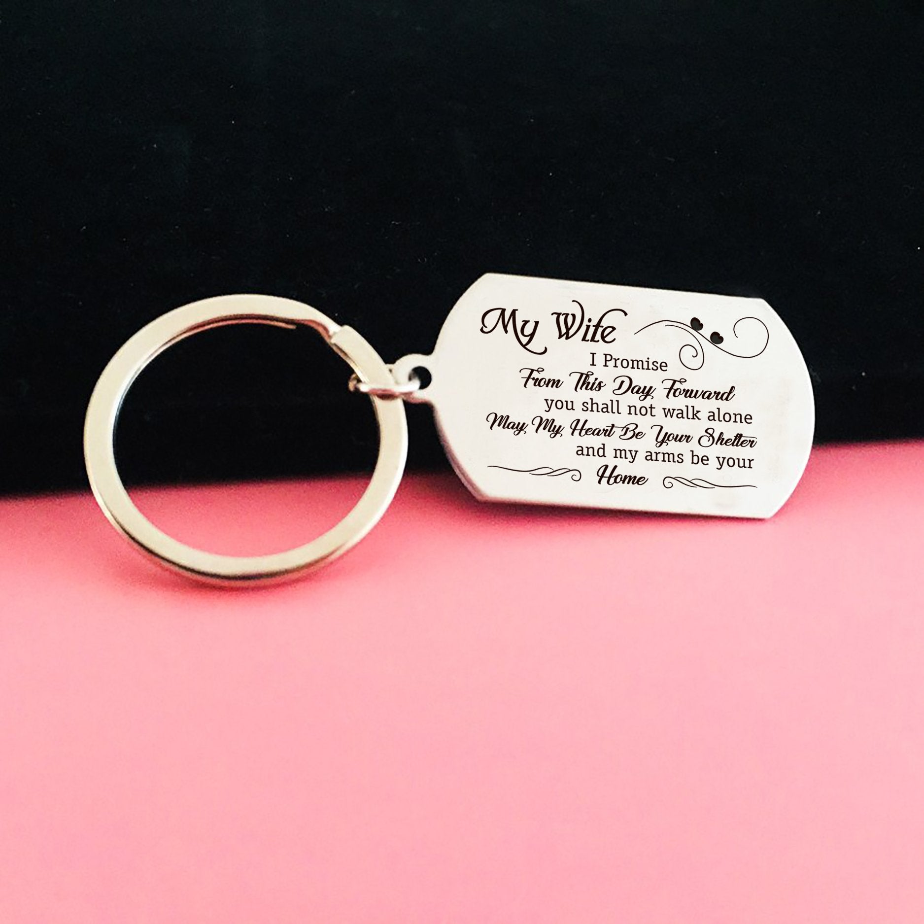 WIFE HUSBAND - HOME - KEY CHAIN 1