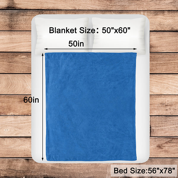 Personalized Custom Blanket with Photo-A Loves Gift