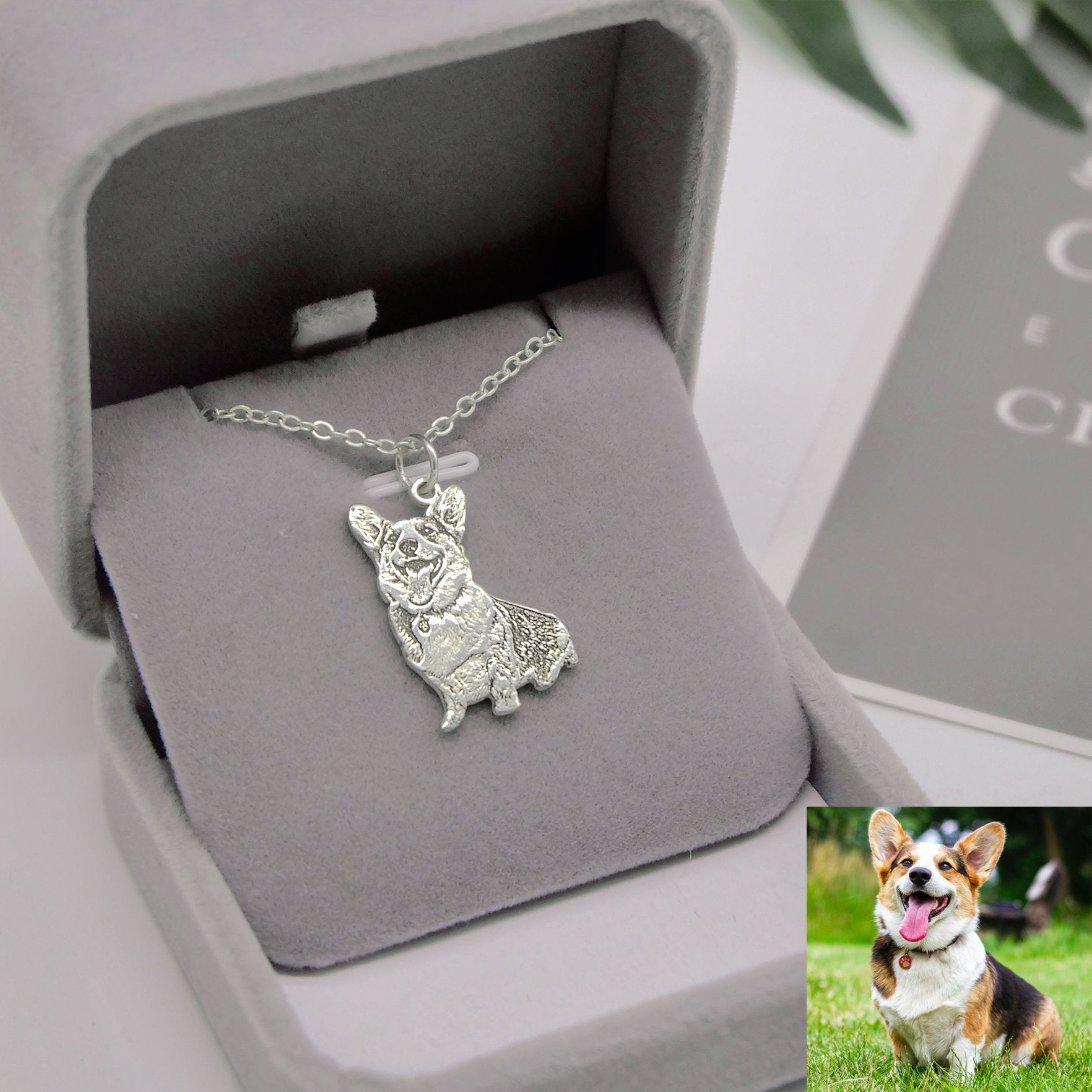 Personalized Photo Necklace Sterling Silver-A Loves Gift